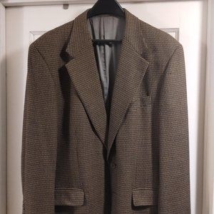 Calvin Klein - Wool Sport Coat/Blazer Brown/Tan Size 42R